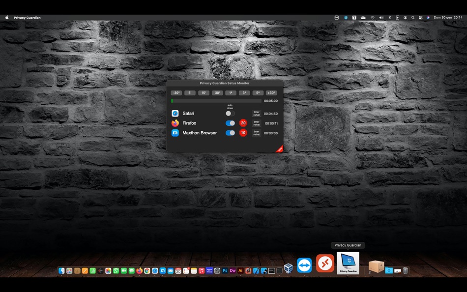 #2. Privacy Guardian (macOS) 由: Roberto Piccirilli