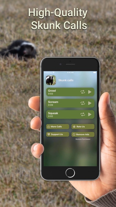 Hunting Calls: Skunk Screenshot