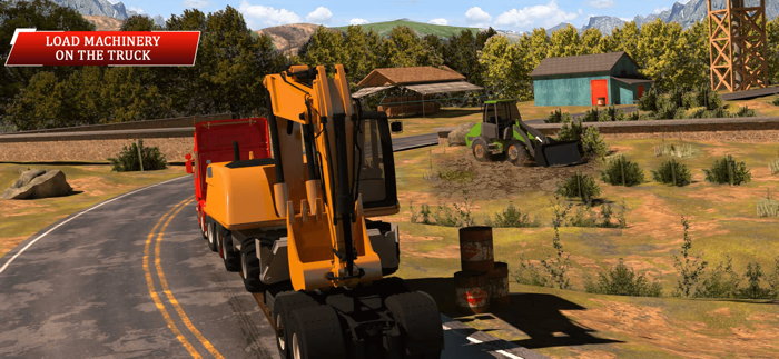 Oversized Load Cargo Truck Sim