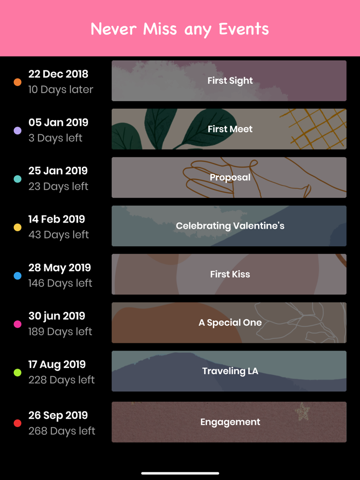 My Love-Relationship Countdown