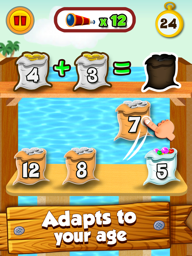 ‎Math Land: Arithmetic for kids Screenshot