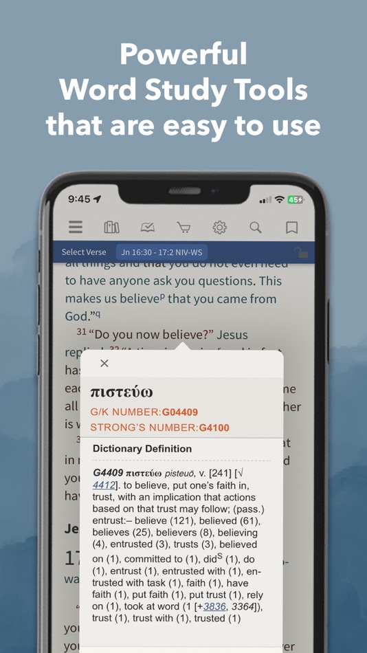 #5. NIV Bible App + (iOS) 由: Gospel Technologies LLC
