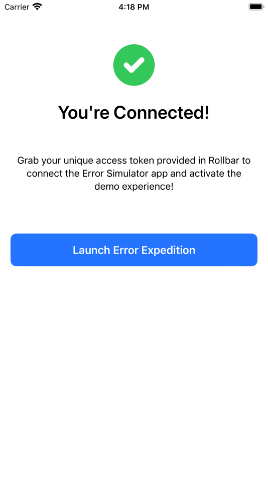 #2. Rollbar Error Simulator (iOS) 来自: Rollbar, Inc.