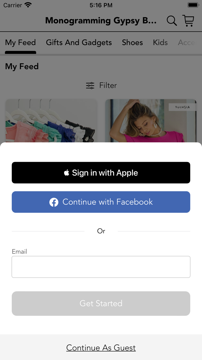 Monogramming Gypsy Boutique