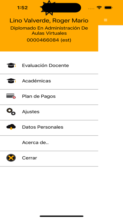 PostGrado Utepsa Screenshot