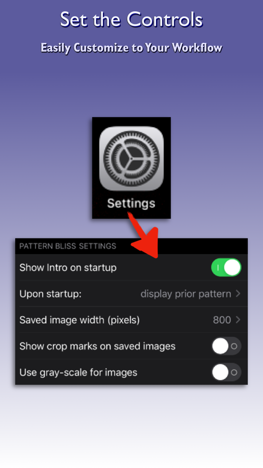 #5. Pattern Bliss (macOS) 由: Eduard Schwan