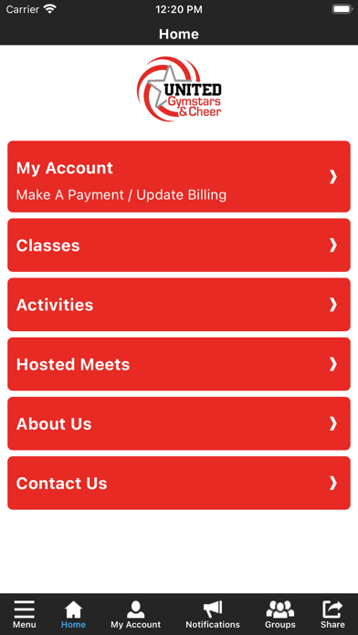 United Gymstars and Cheer Screenshot