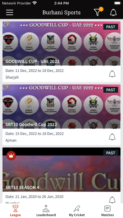 Burhani Sports Screenshot