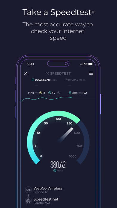 Screenshot #1 for Speedtest by Ookla