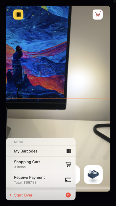 Cashier AR Screenshot