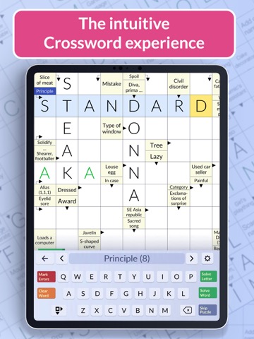 Pure Crosswords: Daily Puzzlesのおすすめ画像1