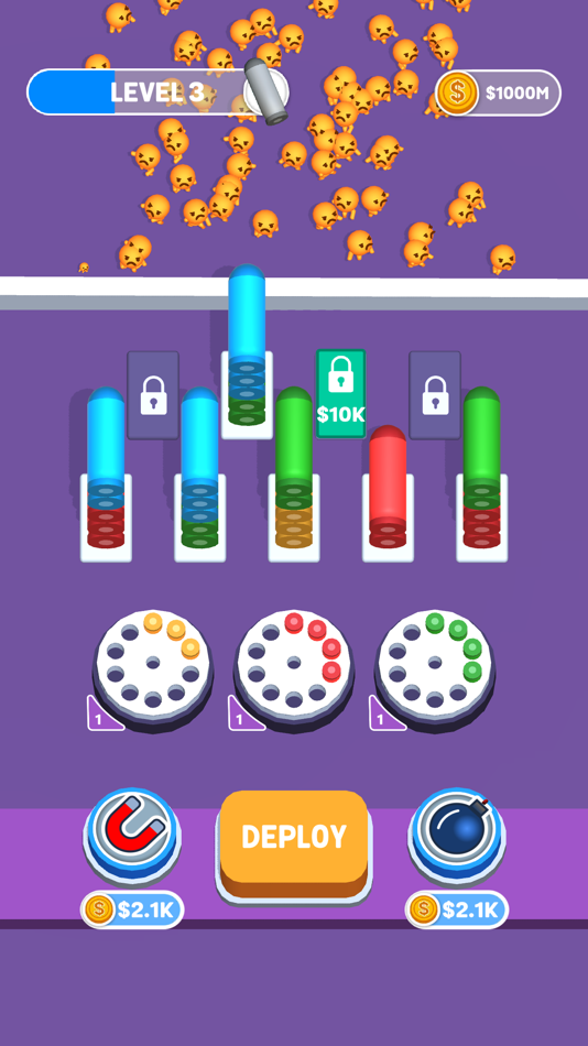 #3. Bullet Chaos (iOS) Podle: MIDPOLY OYUN YAZILIM TASARIM DANISMANLIK HIZMETLERI VE TICARET ANONIM SIRKETI