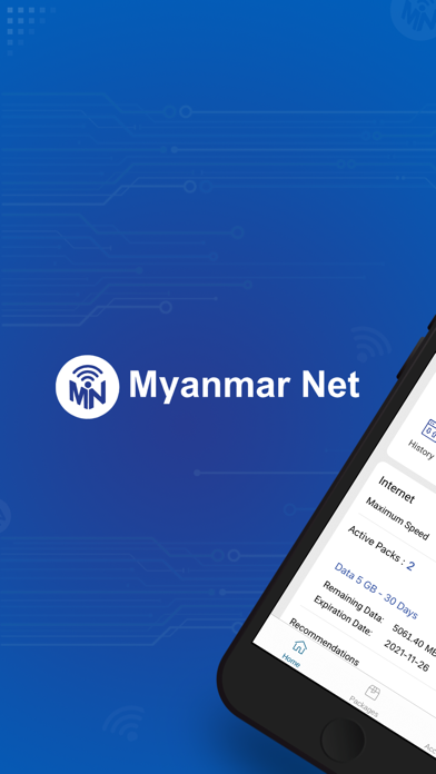 Myanmar Net App Screenshot