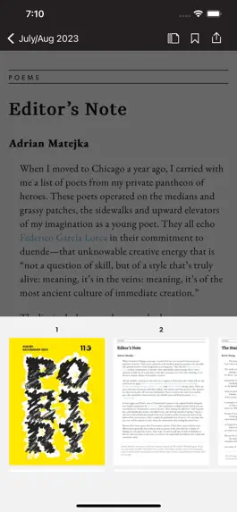 Game screenshot Poetry Magazine App apk