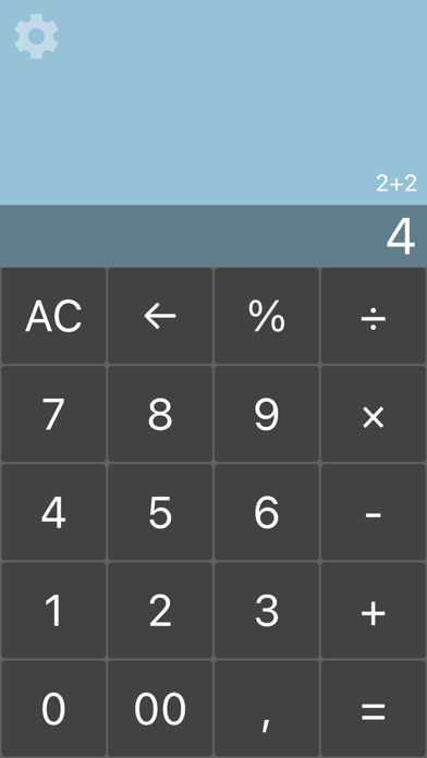 Calculator with history tape + Screenshot