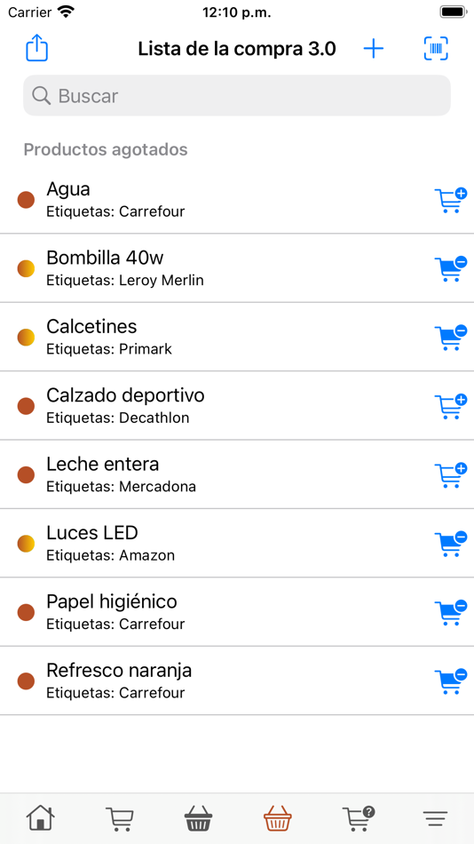 #8. Cesta (Lista de la compra) (iOS) 由: J. Fornieles Apps