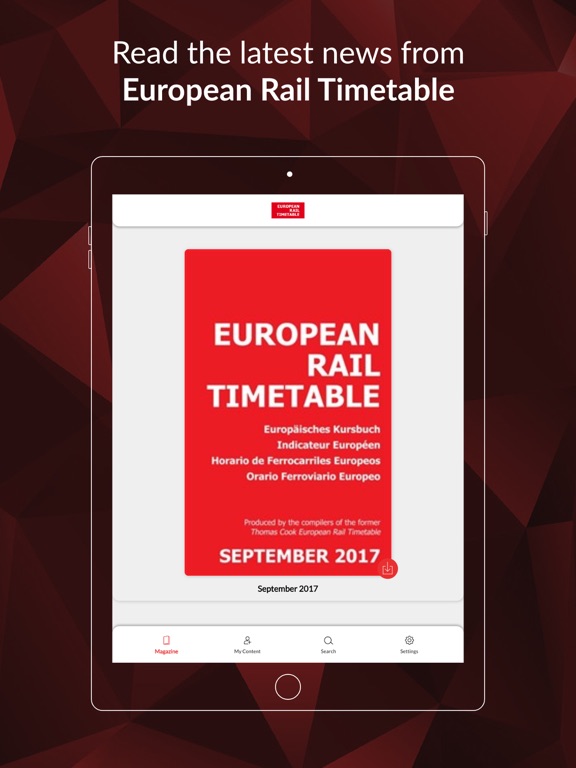 European Rail Timetableのおすすめ画像1