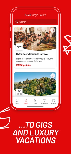 Virgin Red: Shop & Earn Points on the App Store