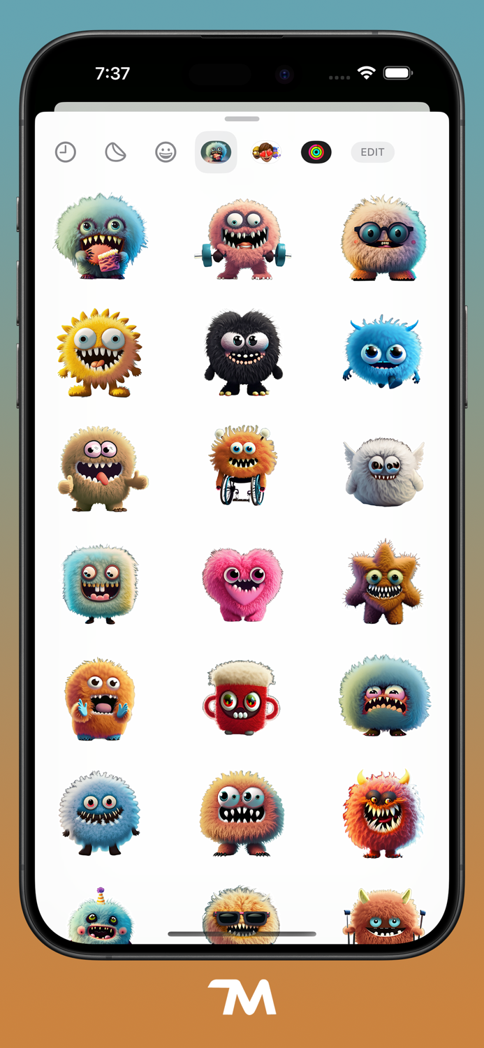 Daily Monster Stickers