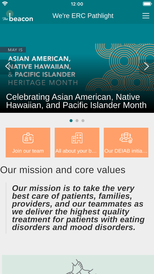 #1. ERC Pathlight: The Beacon (iOS) 由: Eating Recovery Center, LLC