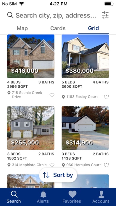 Atlanta Homes Screenshot