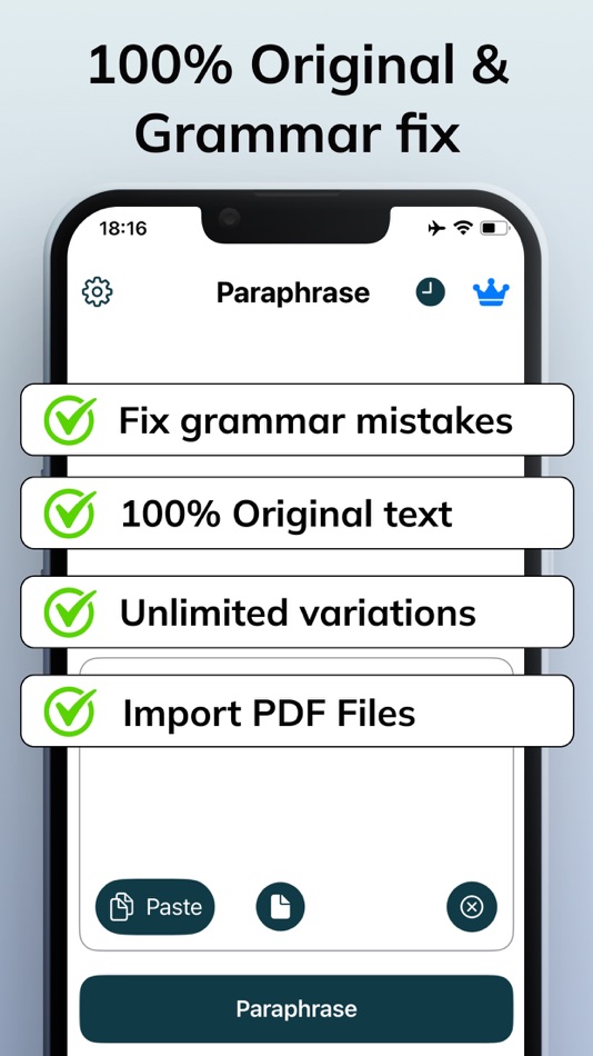 #3. Paraphrase Tool - Rewrite (iOS) 由: DAMIEN, NATHANAEL ELLEDGE