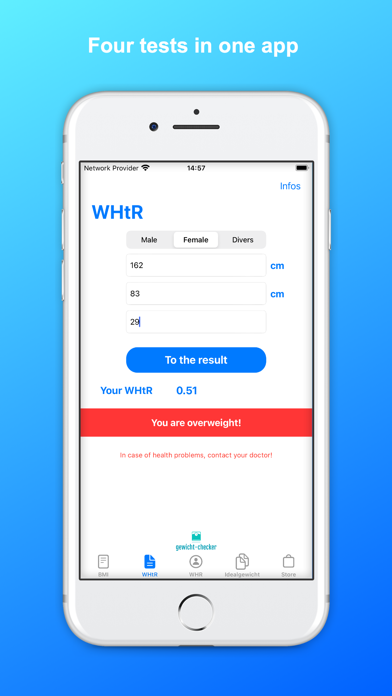 Weight checker - 4 in 1 Screenshot