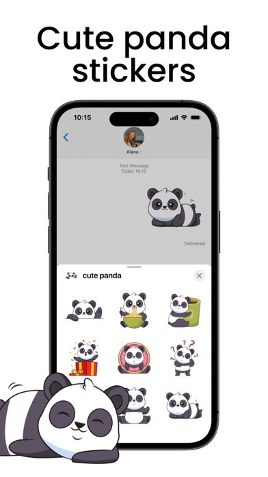cutest panda Screenshot
