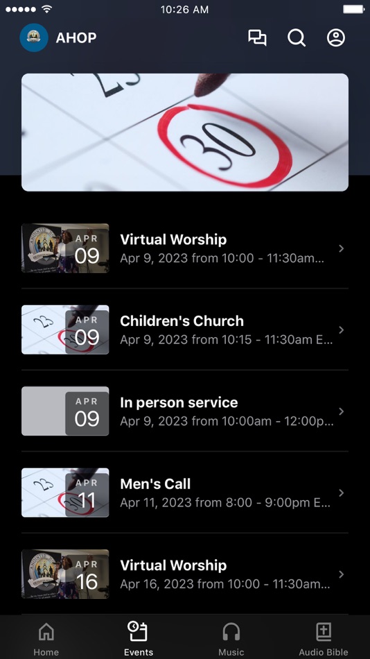 #2. Anointed House Of Prayer Min (iOS) By: THE ANOINTED HOUSE OF PRAYER MINISTRIES
