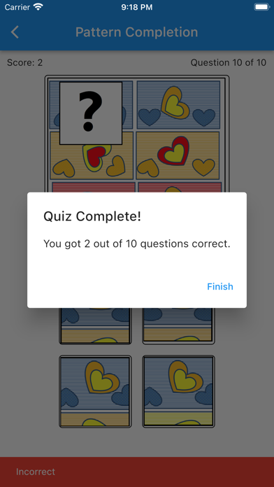 NNAT2 Ability Trainer Grade 6 Screenshot