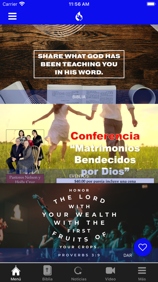 #2. CCRAV App (iOS) 由: Centro Cristiano, Ríos de Agua Viva