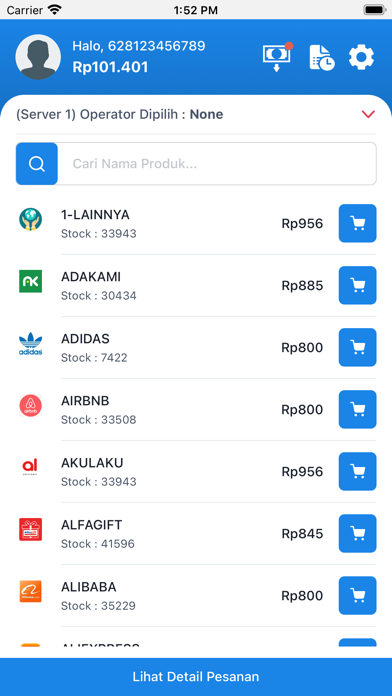 WNRStore Mobile Screenshot