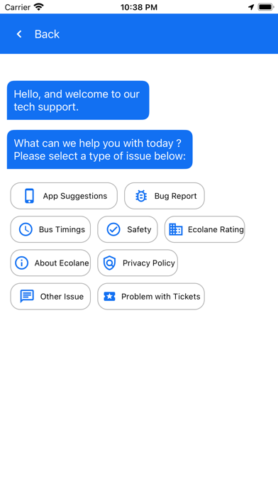 Ecolane X4MaaS Screenshot