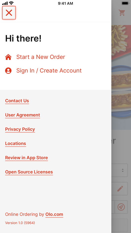 #2. Hamburger Stand (iOS) By: BuildFire