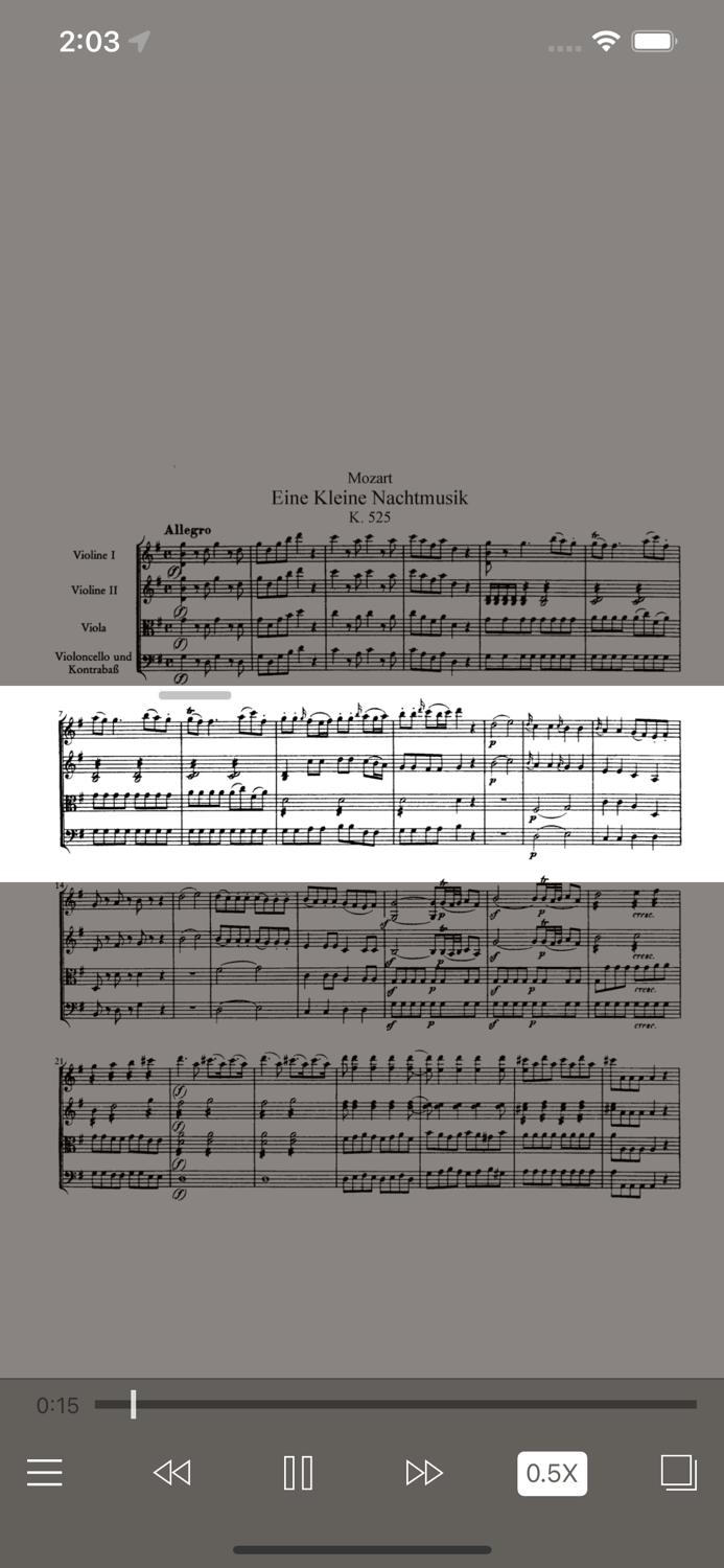 Mozart Eine kleine Nachtmusik