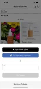 BelAir Cosmetics screenshot #1 for iPhone