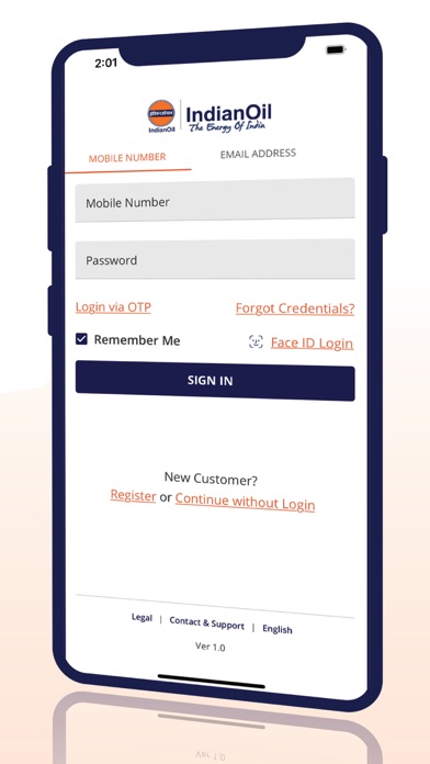 IndianOil PNG Screenshot