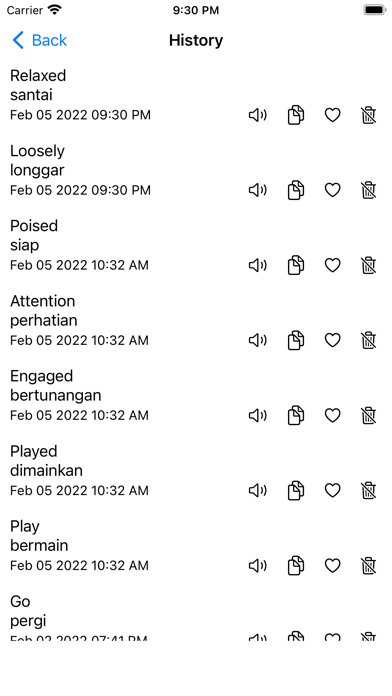 Smart Indonesian Dictionary Screenshot