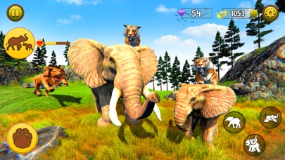 Wild Elephant Simulator Family Screenshot