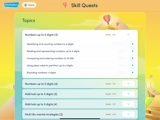 Screenshot #5 pour Mathletics Students