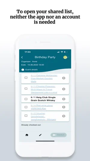 SmartLists wishlist screenshot 3