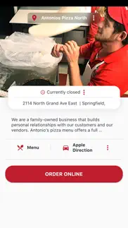 antonio’s pizza springfield iphone screenshot 3