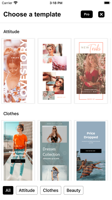Stories Studio Screenshot