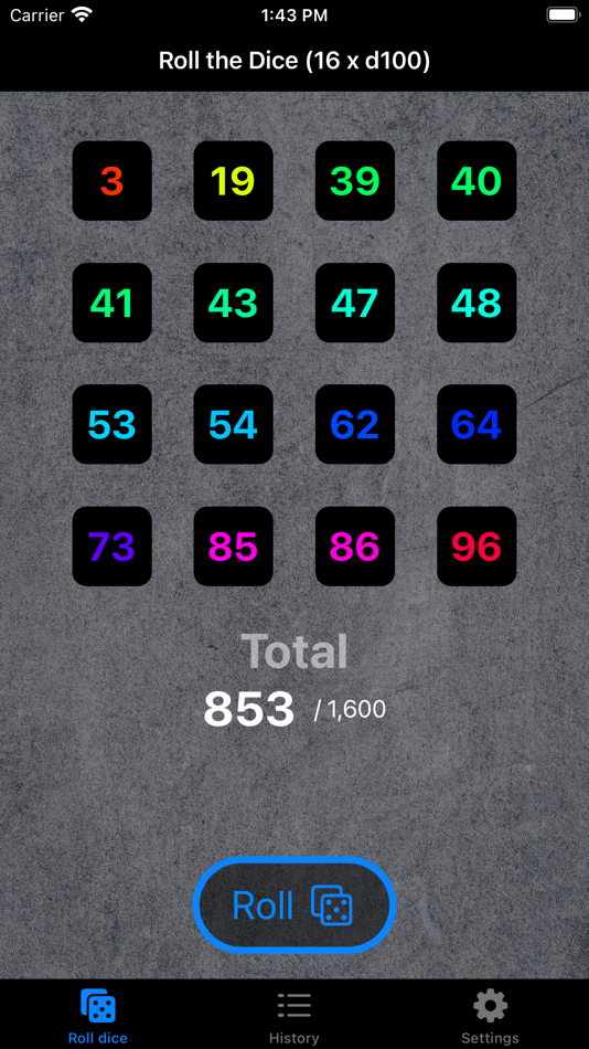 #3. Roll the Dice!!! (iOS) 由: Lene Jessen