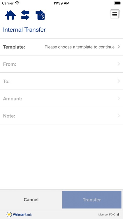 Webster SNB Business Mobile screenshot-5