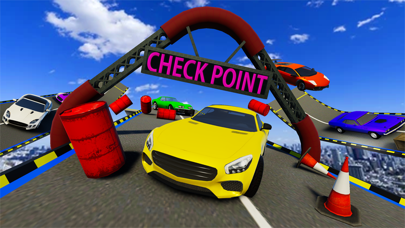 Mega Ramp Car Jumping Game 3D Screenshot