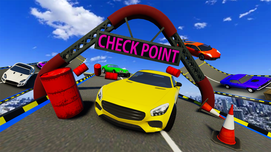 #4. Mega Ramp Car Jumping Game 3D (iOS) 由: Bilal Ahmad