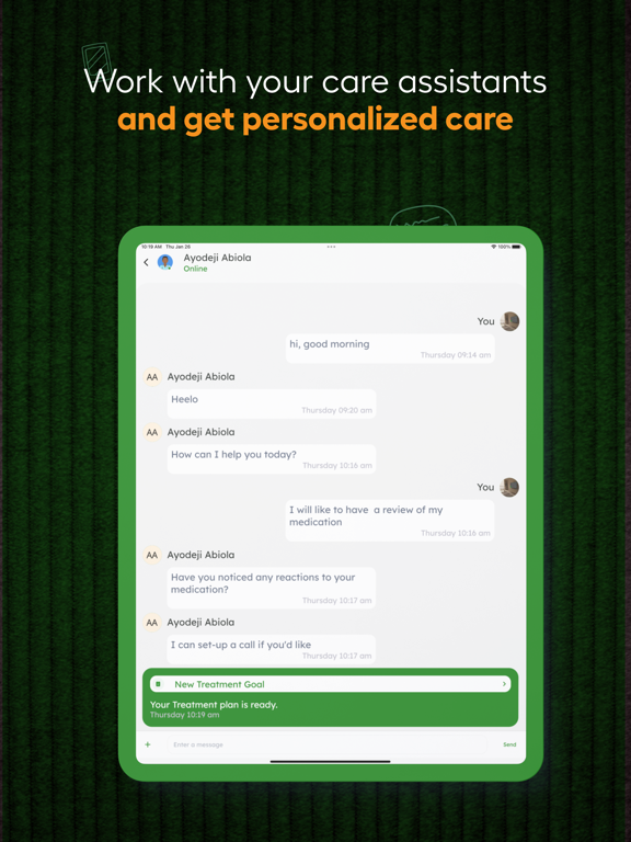 Onewellness: Health Partner iPad screenshot 4 - Medical app