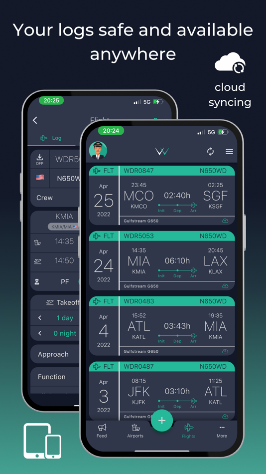 #6. Wader Pilot Logbook (iOS) 由: Wader Aviation Corp