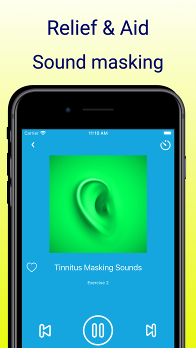 耳鳴り: 軽減ヘルプ、聴力検査、緩和 、ノイズキャンセリングのおすすめ画像1
